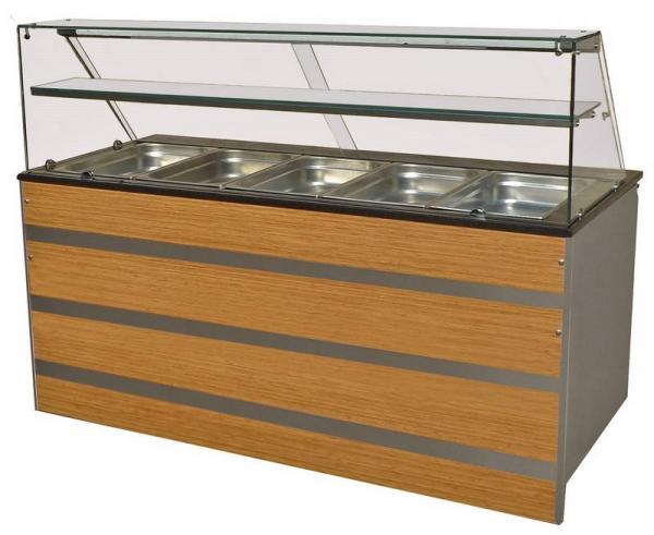 Heiße Theke Bain Marie 14000 mm Lang